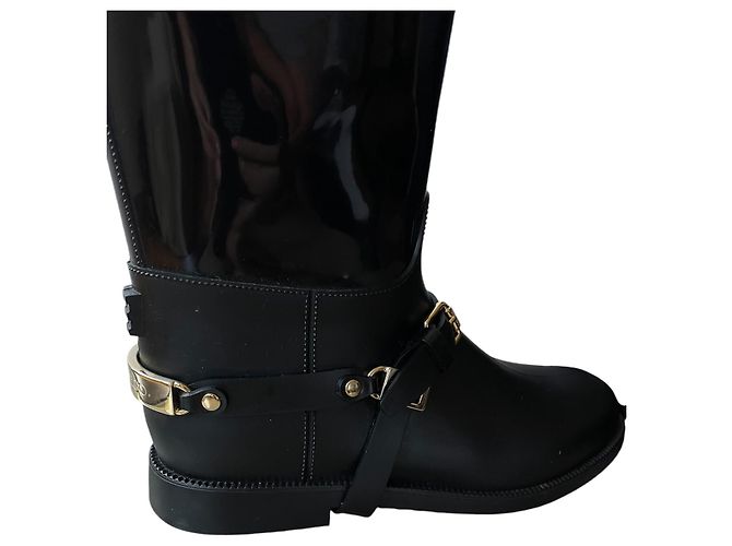Botas de goma Jimmy Choo Negro - vista 3