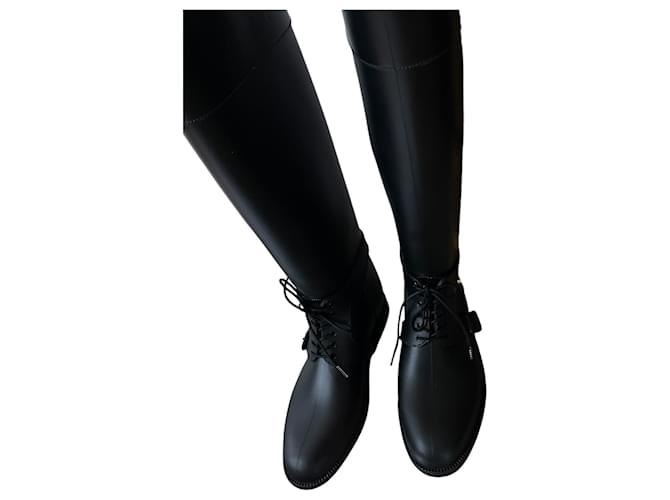 Gummistiefel von Givenchy Schwarz - Ansicht 2
