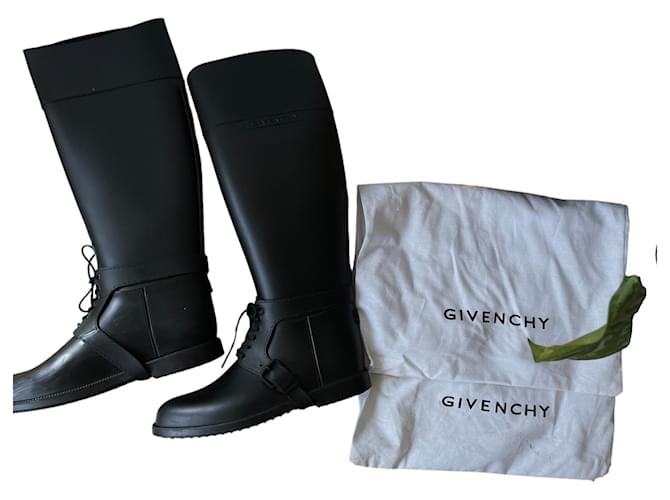 Gummistiefel von Givenchy Schwarz - Ansicht 3