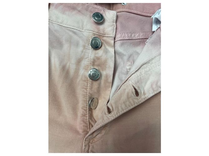 Iro Samt Hose Batikmuster rosa Pink - Ansicht 5
