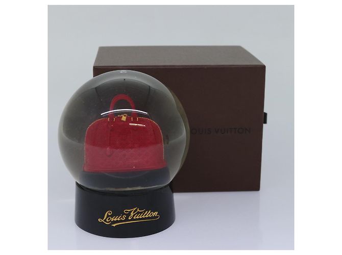 LOUIS VUITTON Snow Globe Alma VIP Limited Clear Red LV Auth 84258 - view 12