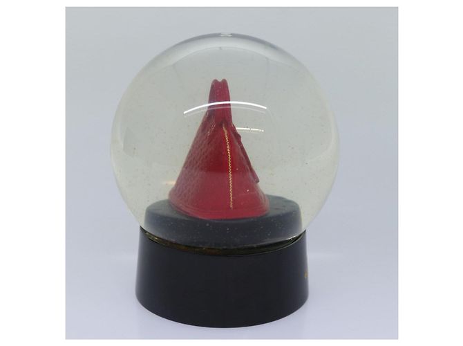 LOUIS VUITTON Snow Globe Alma VIP Limited Clear Red LV Auth 84258 - view 3