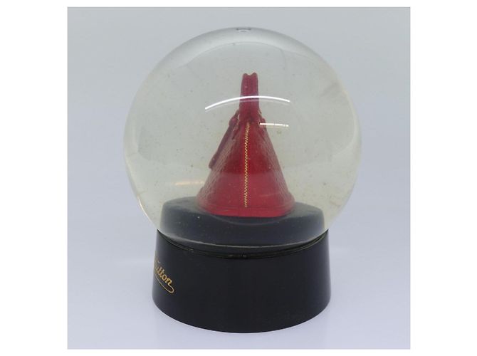 LOUIS VUITTON Snow Globe Alma VIP Limited Clear Red LV Auth 84258 - view 4