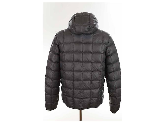 K-Way Giacca in piuma grigia reversibile Grigio - vista 4