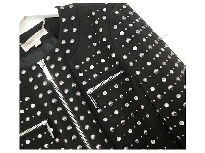 Giacca nera con cristalli Michael Kors Nero - vista 3