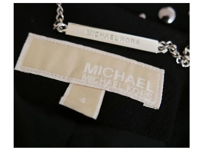 Giacca nera con cristalli Michael Kors Nero - vista 6