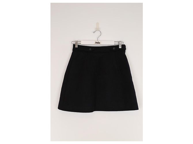 Miu Miu Mini falda de lana - vista 3