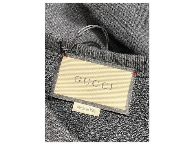 GUCCI Malhas e moletons T.Internacional M Algodão Preto - vista 4