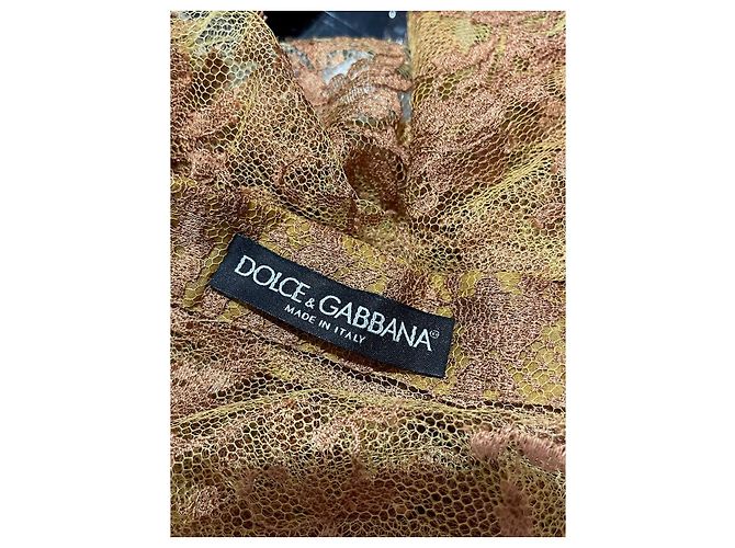 DOLCE & GABBANA Tops T.Internacional XL Viscosa Naranja - vista 4