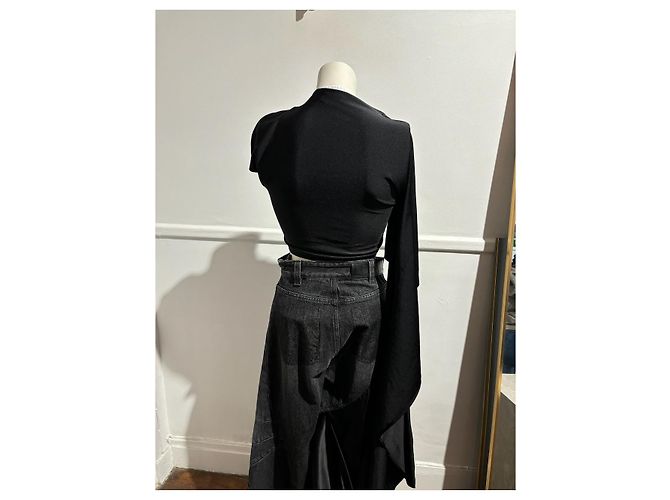 SPORTMAX Tops T.Internacional S Sintético Negro - vista 6