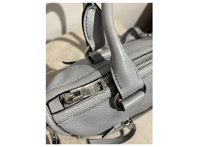 PRADA Handtaschen T. Leder Blau - Ansicht 6