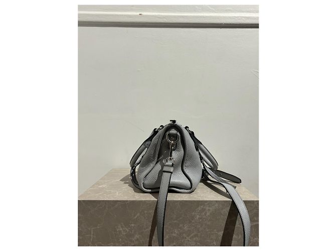 PRADA Handtaschen T. Leder Blau - Ansicht 9