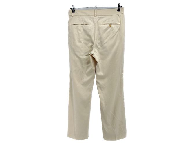 Autre Marque Pantalones Venroy T.FR 32 Lino Beige - vista 2