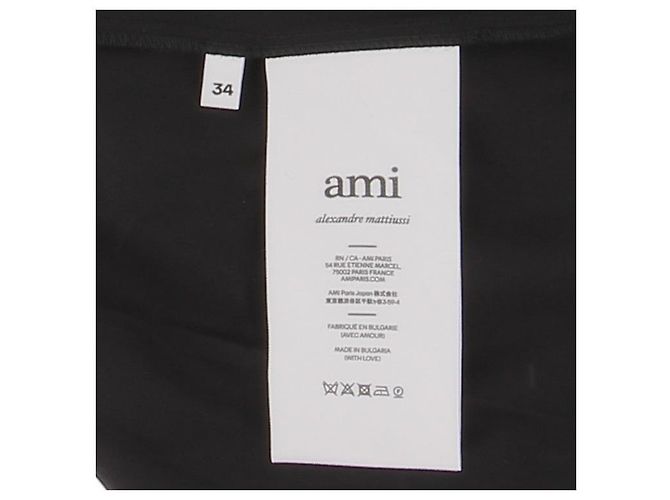 Ami vestidos T.FR 34 Algodón - vista 6