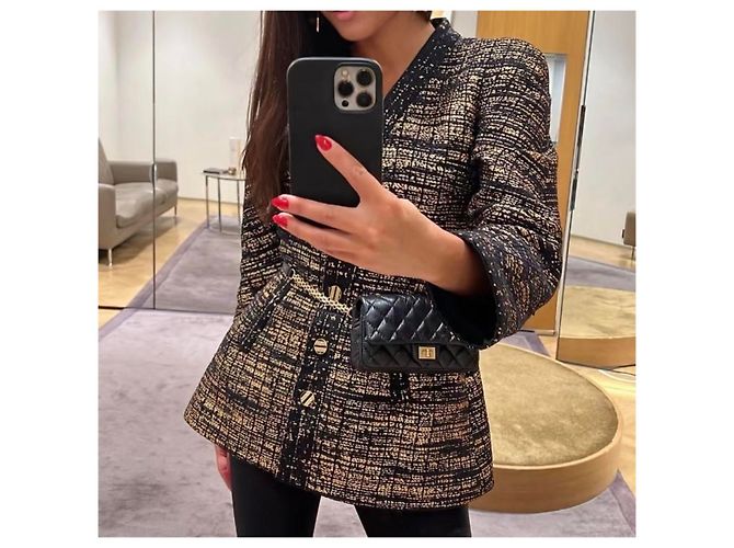 Cambon Blazer Chanel París-Nueva York 2019A Negro - vista 12
