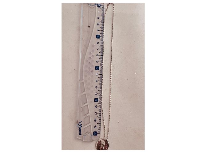 Collana con pendente Dinh Van Pi in oro bianco e diamanti Argento - vista 7