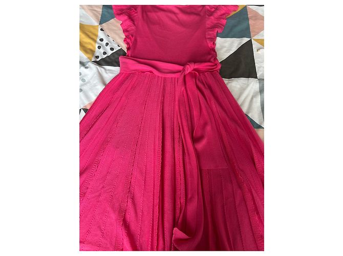 Vestido de algodón rosa Red Valentino - vista 4