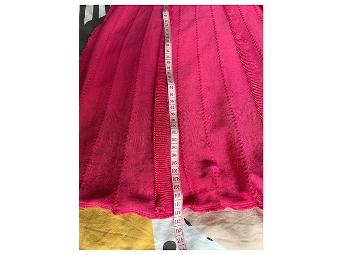 Vestido de algodón rosa Red Valentino - vista 9