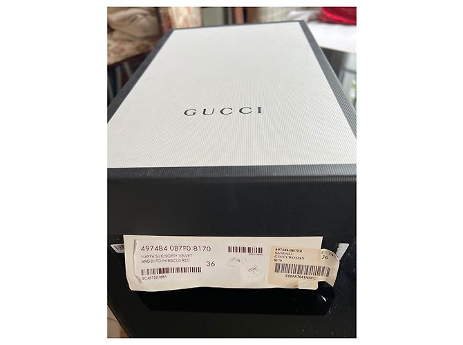 Décolleté Gucci in pelle argentata 36 Argento - vista 11