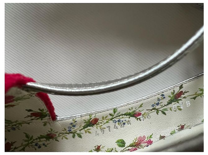 Décolleté Gucci in pelle argentata 36 Argento - vista 7