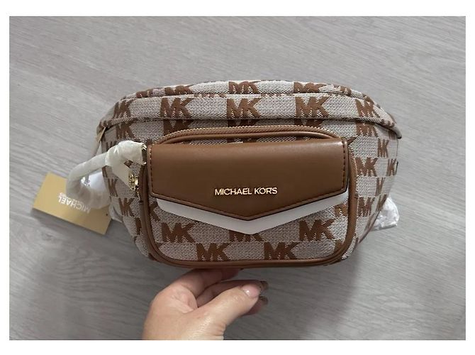 Michael Kors Borsa a tracolla Maisie di Mickael Kors Marrone - vista 6