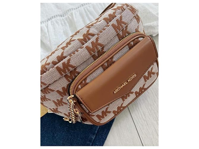Michael Kors Borsa a tracolla Maisie di Mickael Kors Marrone - vista 7