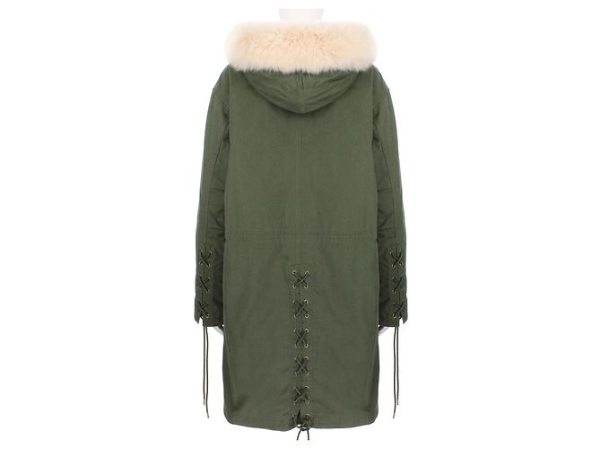 Parka forrada de piel Army Yves Salomon - vista 3