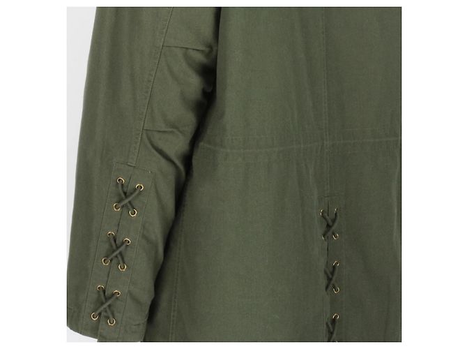 Parka forrada de piel Army Yves Salomon - vista 4