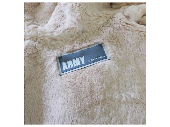 Parka forrada de piel Army Yves Salomon - vista 8
