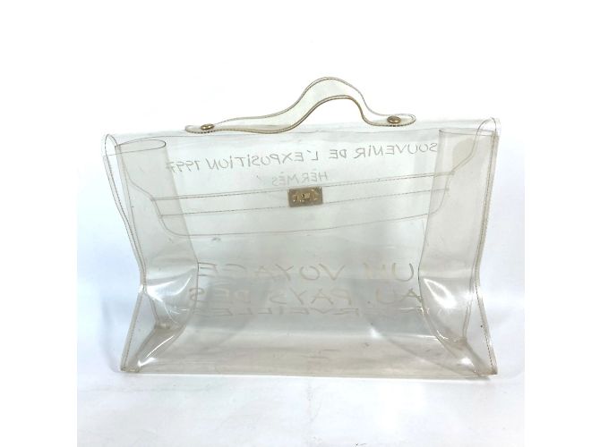 Hermès Borsa Tote Kelly in vinile Hermes - vista 2