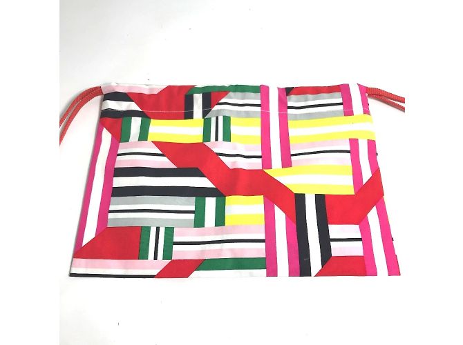 Pochette in seta Petit H di Hermès per donne multicolore - vista 4