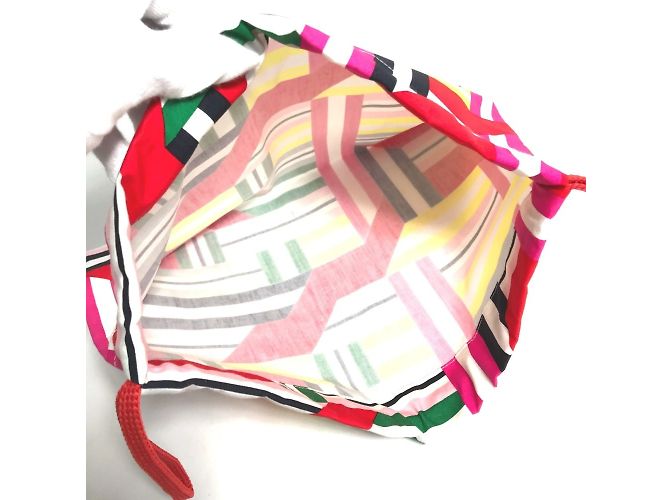 Pochette in seta Petit H di Hermès per donne multicolore - vista 5