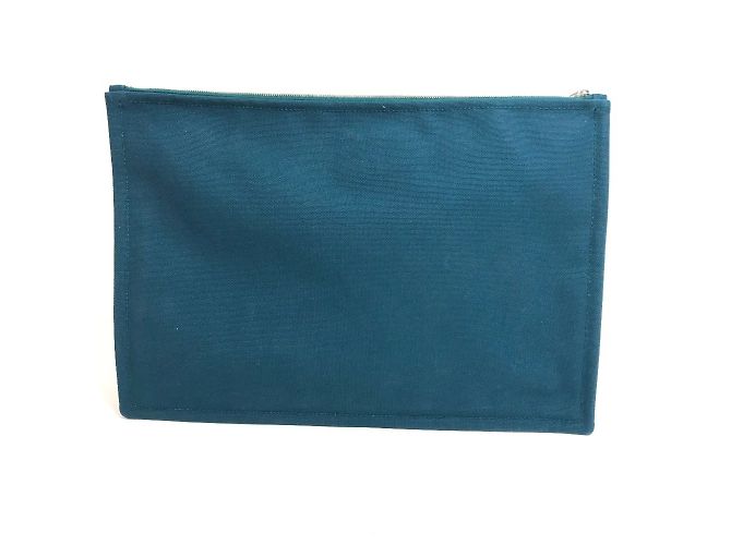 Hermès Pochette piatta Velocipedi con borchie per bicicletta Hermes Blu - vista 2