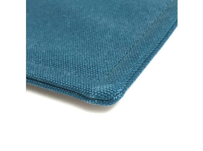Hermès Pochette piatta Velocipedi con borchie per bicicletta Hermes Blu - vista 5