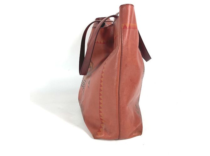Double sens Hermès Borsa a spalla Cheval 45 Doppio Senso Reversibile Hermes Marrone - vista 3