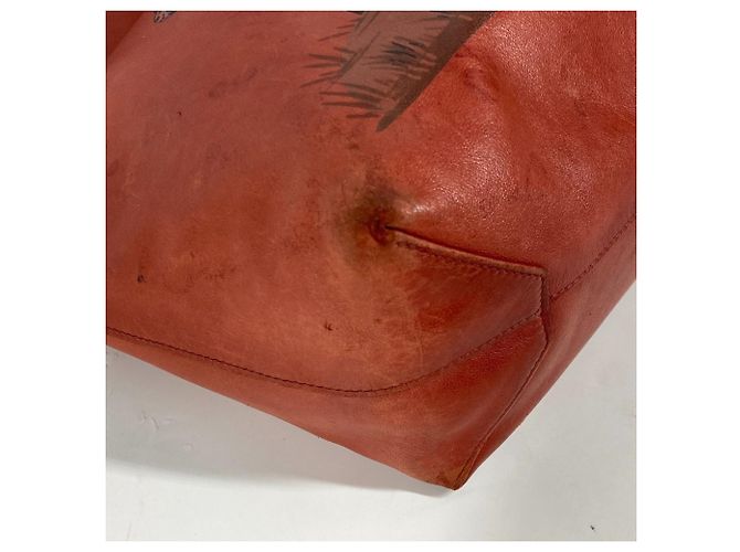 Double sens Hermès Borsa a spalla Cheval 45 Doppio Senso Reversibile Hermes Marrone - vista 6