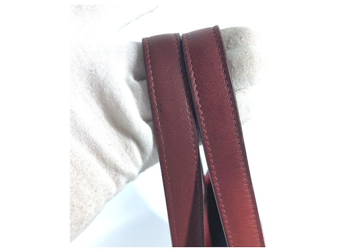 Double sens Hermès Borsa a spalla Cheval 45 Doppio Senso Reversibile Hermes Marrone - vista 8