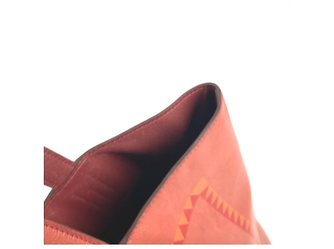 Double sens Hermès Borsa a spalla Cheval 45 Doppio Senso Reversibile Hermes Marrone - vista 9