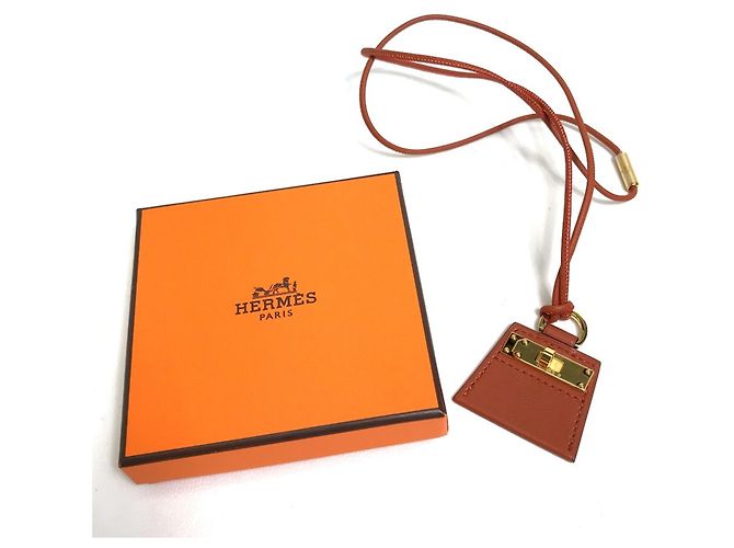 Hermès HERMES Il Mio Piccolo Collier Kelly PM Marrone - vista 9