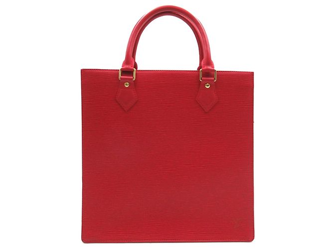 Sac Plat PM Epi Rouge Louis Vuitton - vue 3