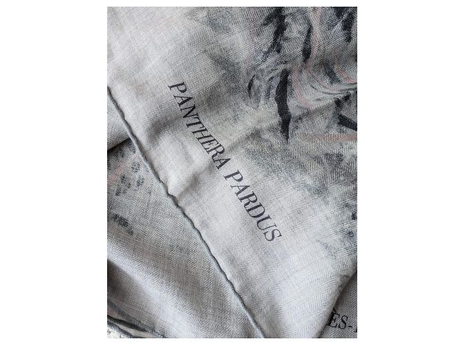 Hermès Sciarpa Quadrata Panthera Pardus Cashmere 140 Robert Dallet Multicolore - vista 13