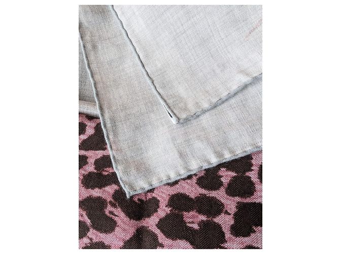 Hermès Sciarpa Quadrata Panthera Pardus Cashmere 140 Robert Dallet Multicolore - vista 16