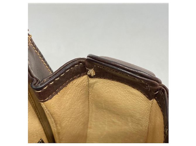 Borsa in suede marrone Gucci - vista 10