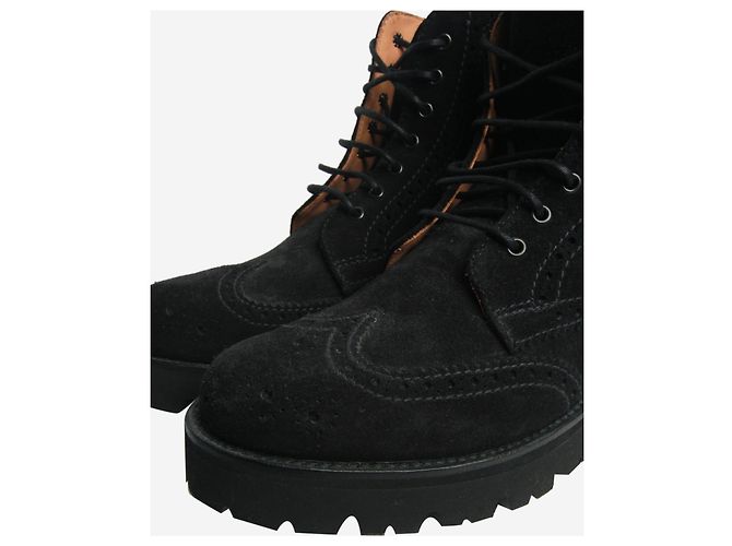 Jimmy Choo Botines de ante negro - talla EU 38,5 - vista 4