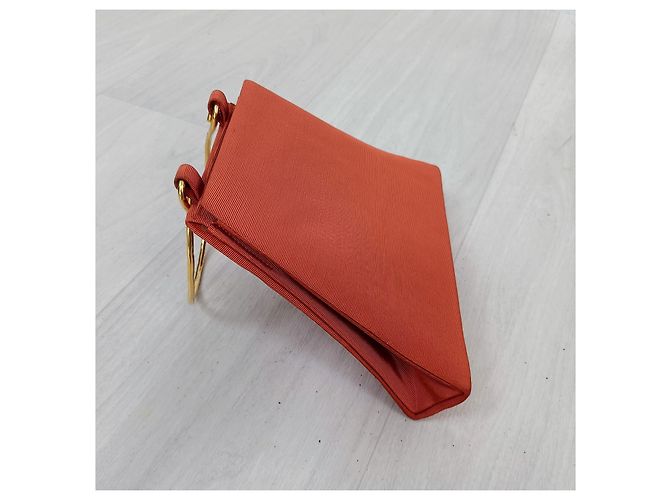 Sac de soirée vintage Philippe Ferrandis Orange - vue 13