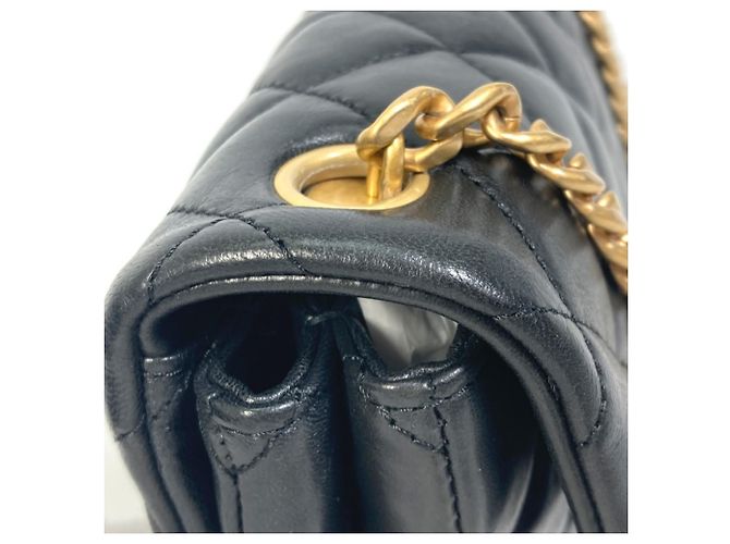 Borsa a catena matelassé CC Coco Mark AS3393 di Chanel Nero - vista 8