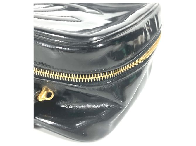 Chanel CC Coco Mark Handtasche Vanity Bag Schwarz - Ansicht 10