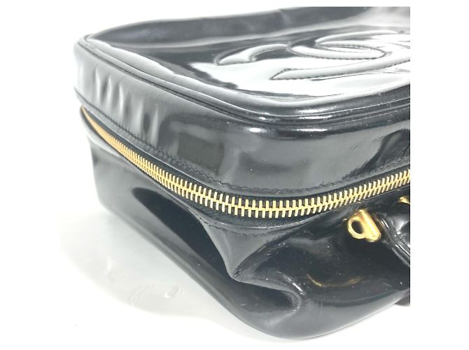 Chanel CC Coco Mark Handtasche Vanity Bag Schwarz - Ansicht 11