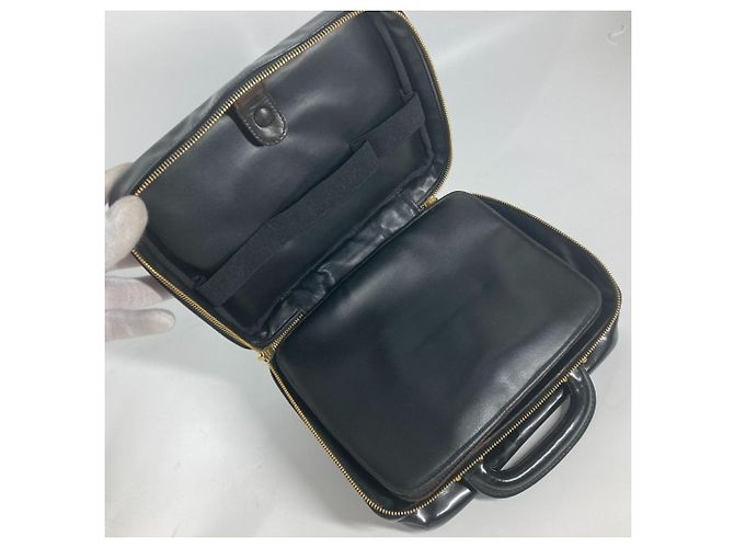 Chanel CC Coco Mark Handtasche Vanity Bag Schwarz - Ansicht 13