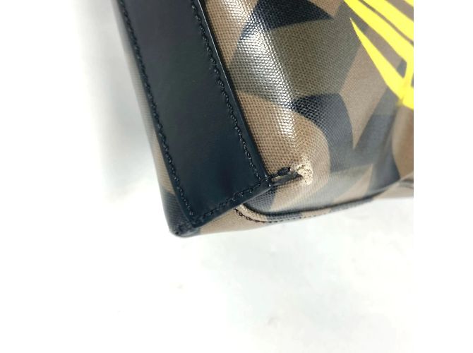 Bolso de hombro multicolor arcoíris Fendi 7V70 Castaño - vista 5